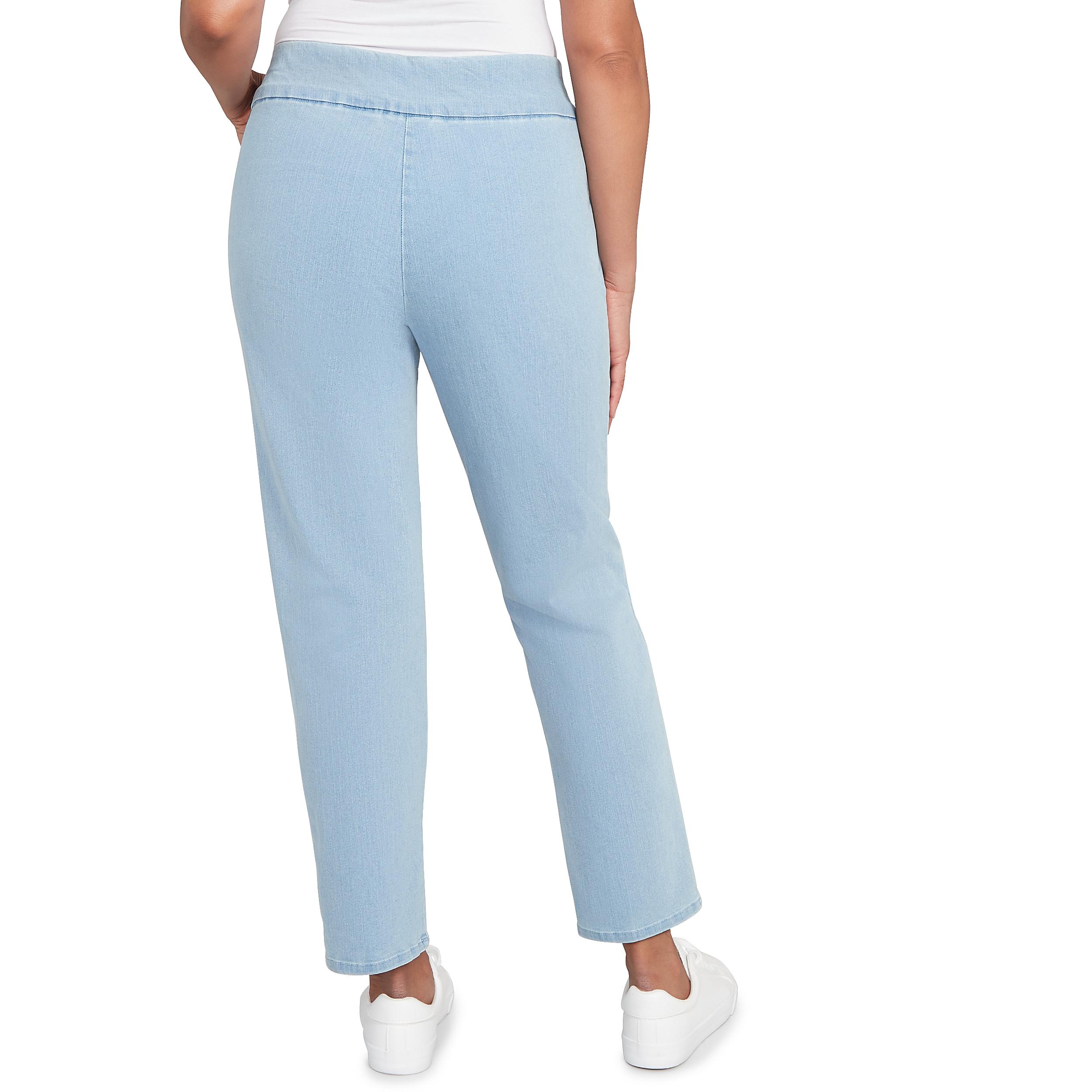 Alfred Dunner Women's Super Stretch Mid- Rise Average Length Pant Product Image