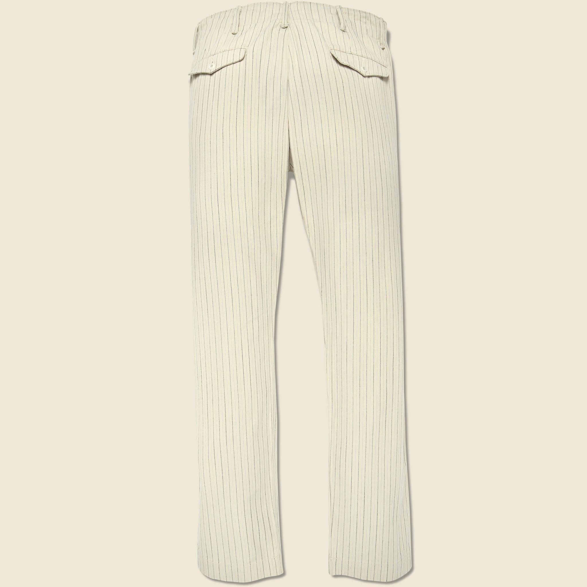 Officer Chino - Cream Multi Stripe Product Image