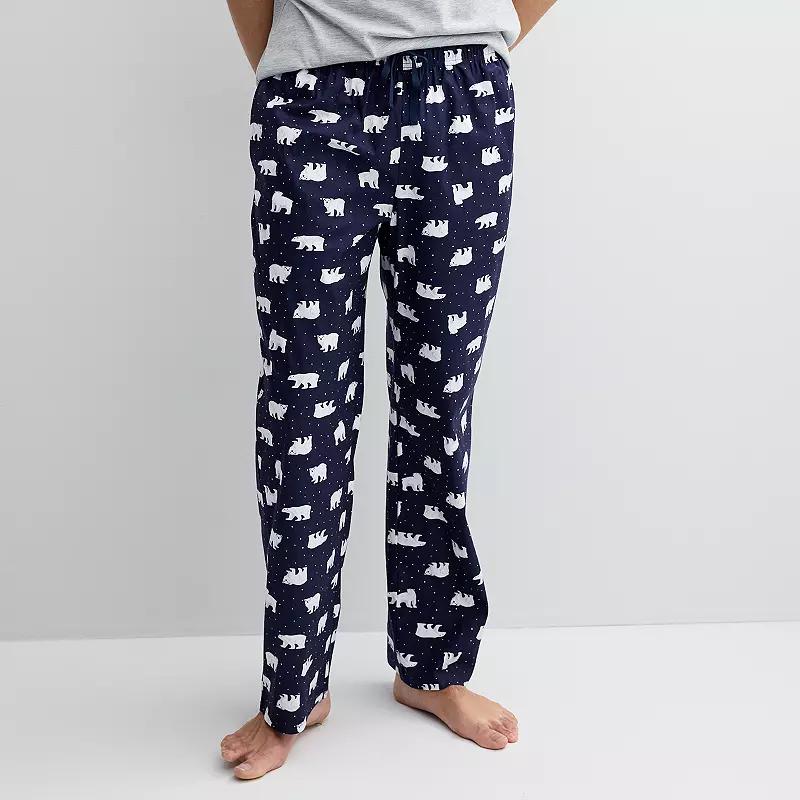Mens PJs + PANCAKES Pajama T-Shirt & Bottle Print Pajama Pants Set Product Image