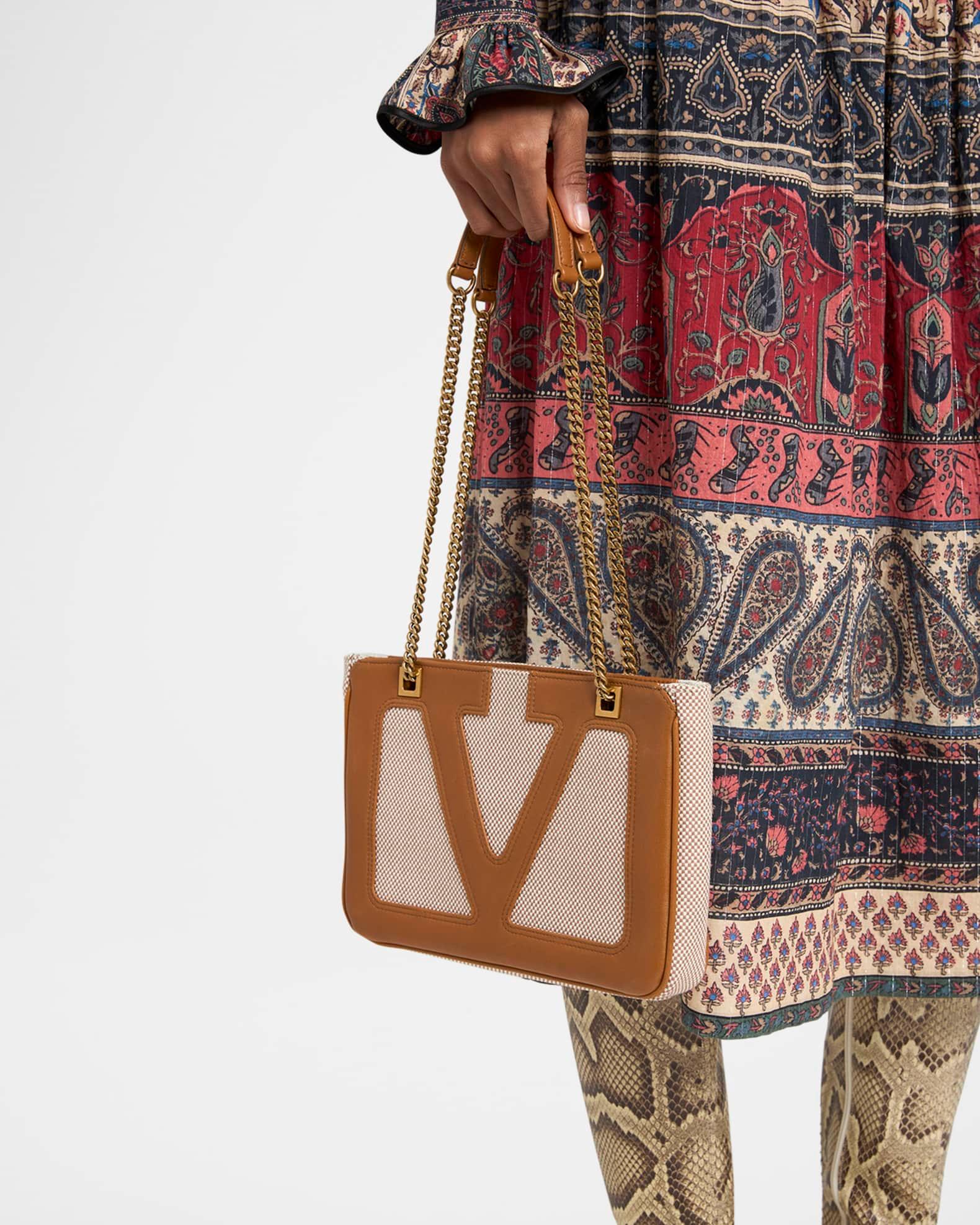 Viva Superstar Small VLOGO Canvas Tote Bag Product Image