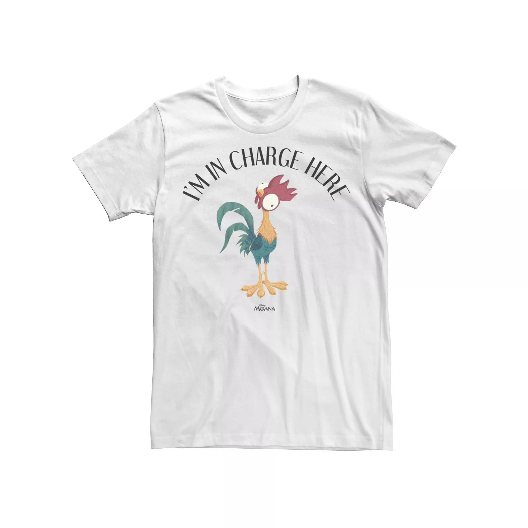 Disneys Moana Hei Hei Im In Charge Here Mens Tee Product Image