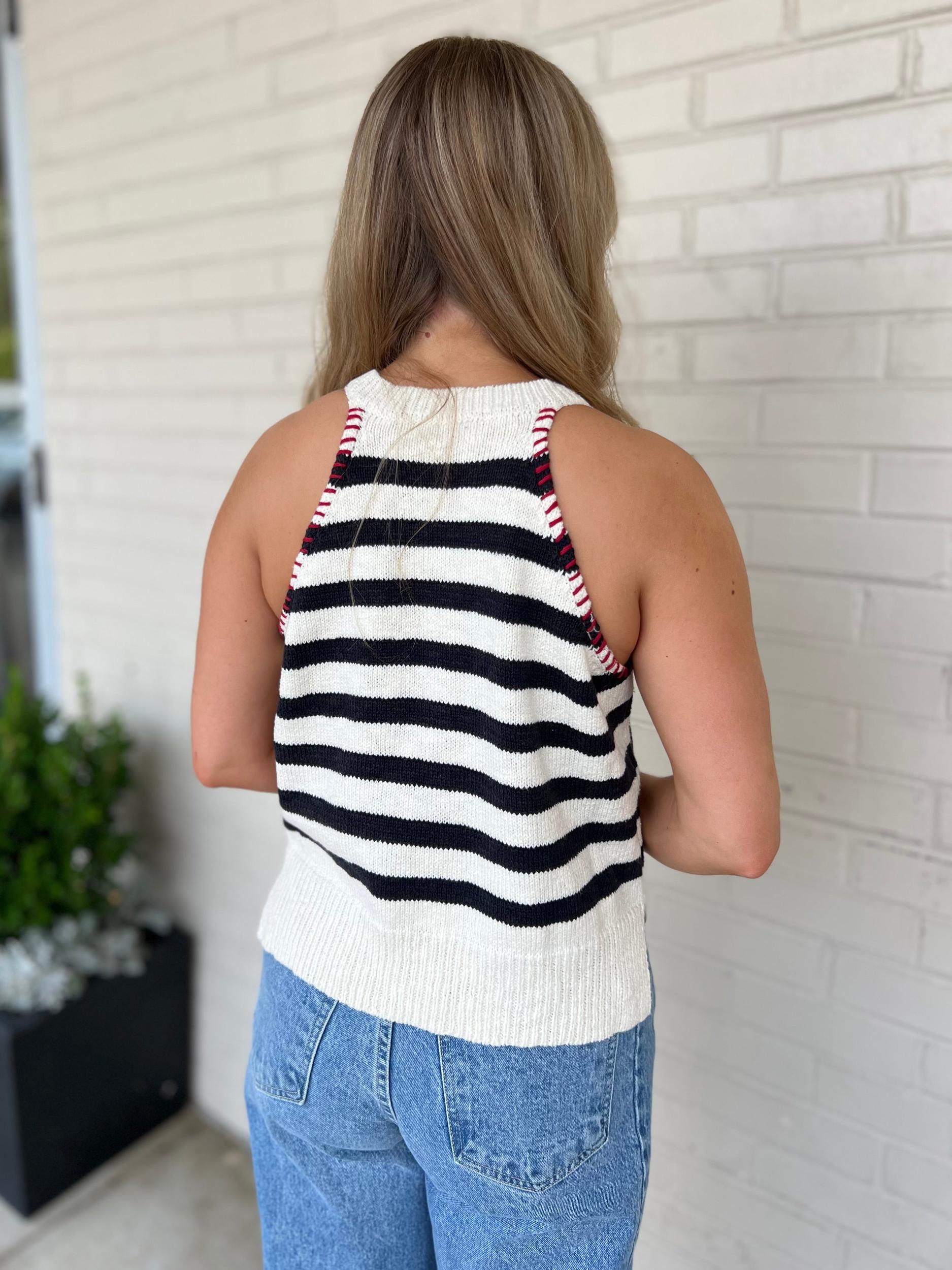 Saylor Sleeveless Knit Top Product Image