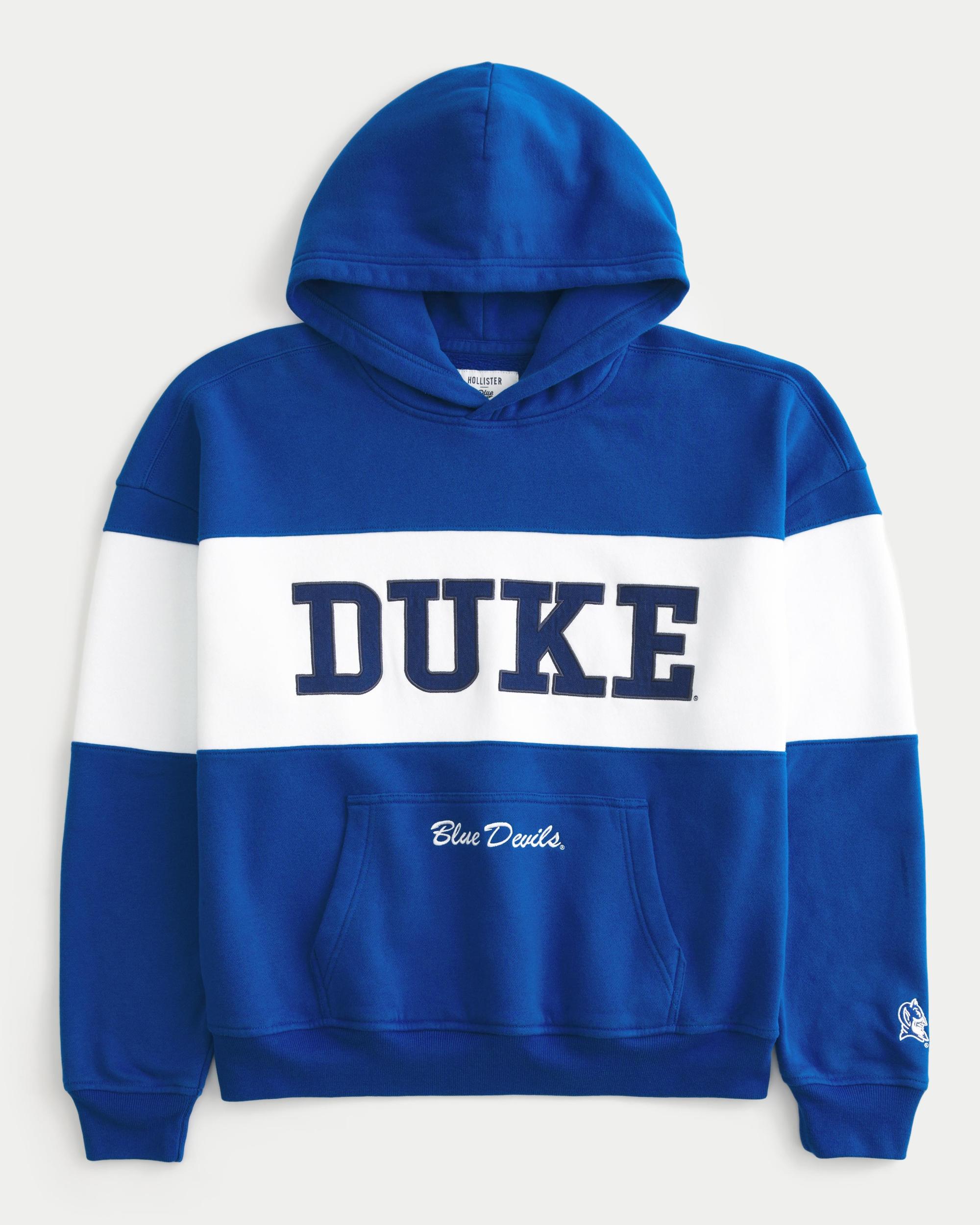 Boxy UConn Graphic Hoodie Product Image