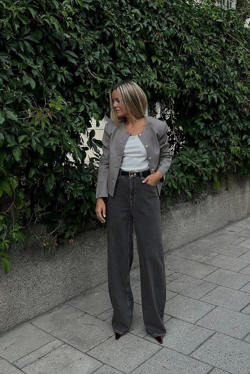 Low Waist Wide Leg Denim Product Image