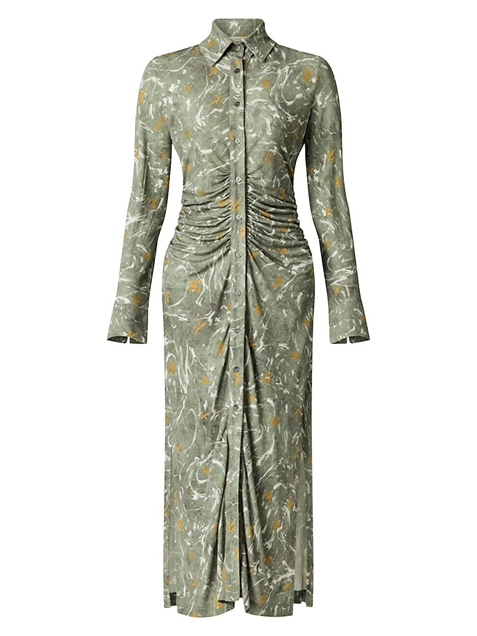 Womens Claudia Ruched Waist Shirtdress Product Image