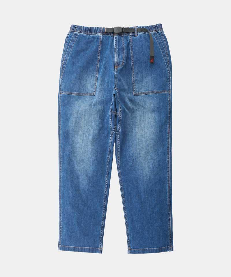 Stretch Denim Loose Tapered Ridge Pant Unisex Product Image