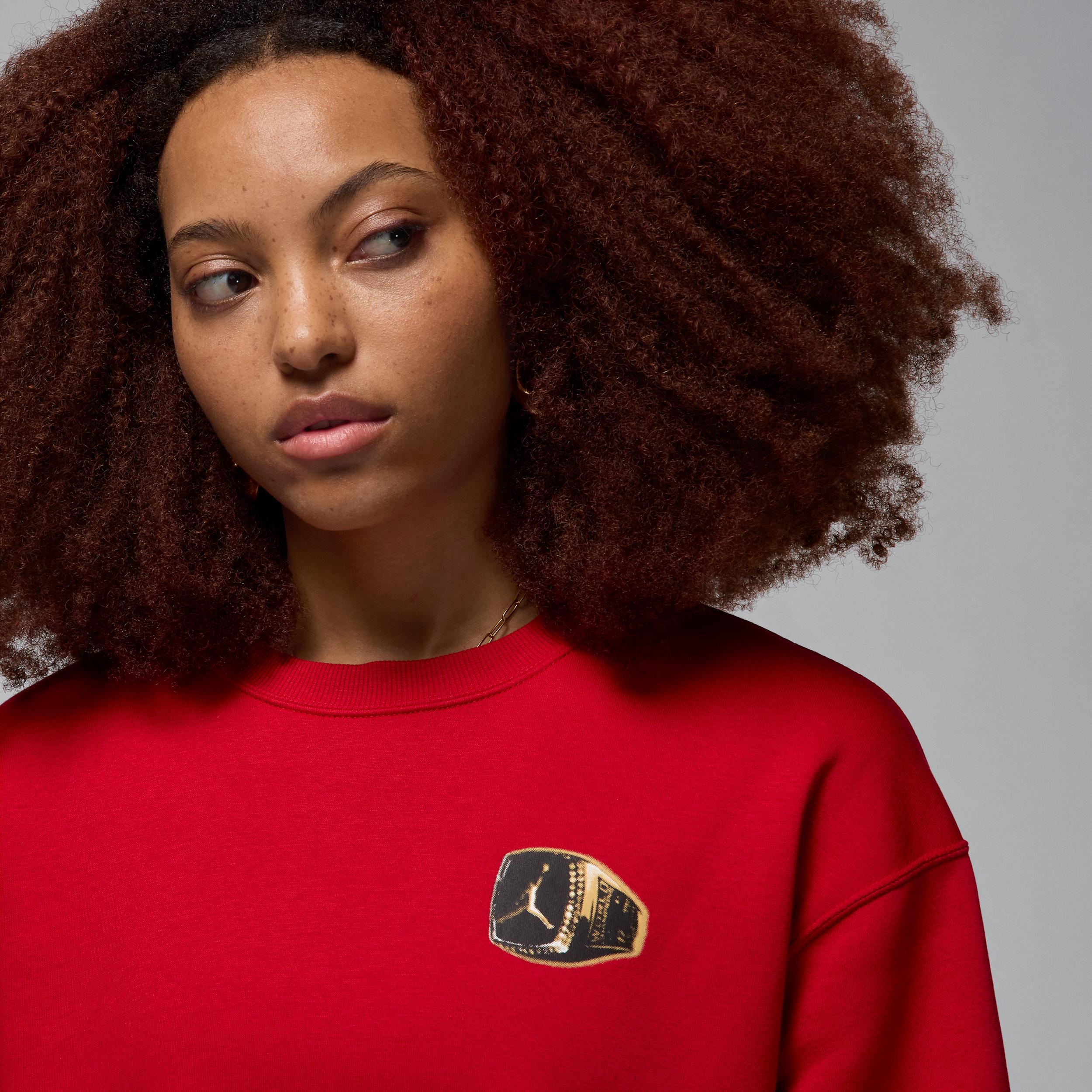 Jordan Brooklyn Fleece Women's Crew-Neck Sweatshirt Product Image