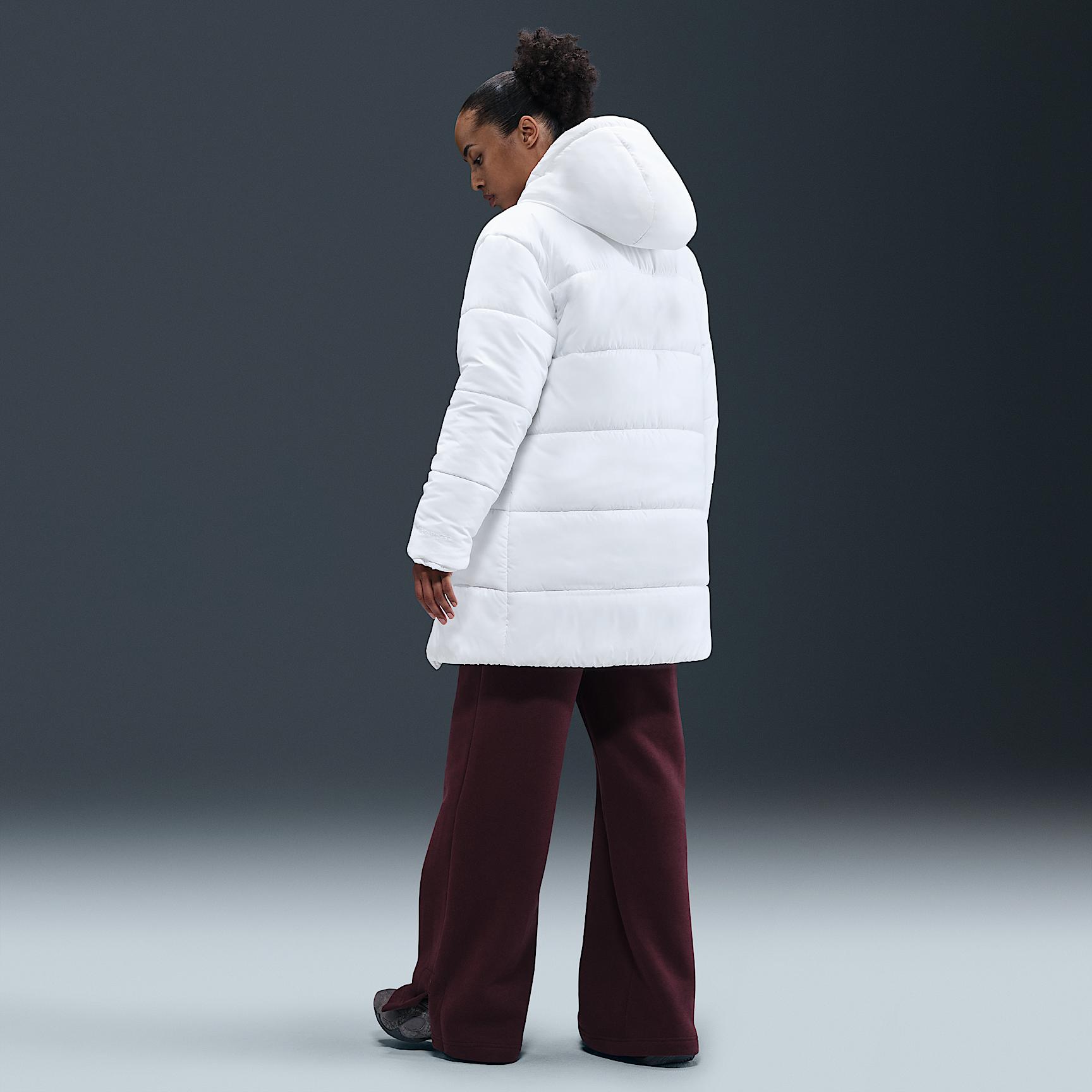 Womens Nike Sportswear Classic Therma-FIT Loose Hooded Parka | HV4912-100 Product Image