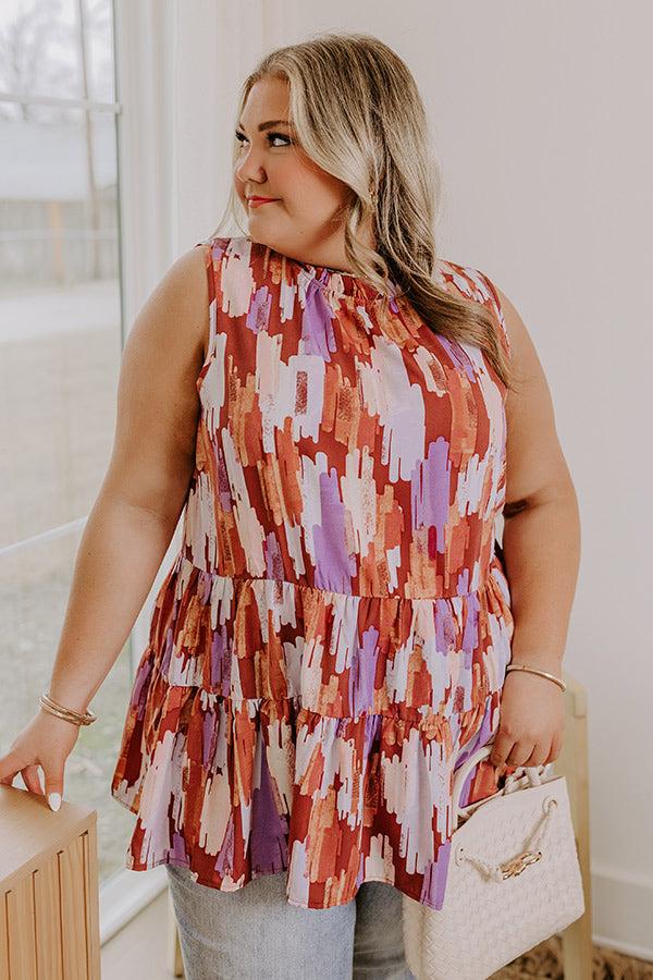 Sending Love To You Shift Top Curves Product Image