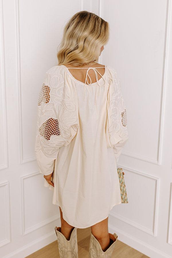 Reaching For Something New Embroidered Dress Product Image