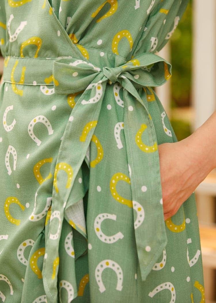 Luck Be a Lady Wrap Dress Product Image