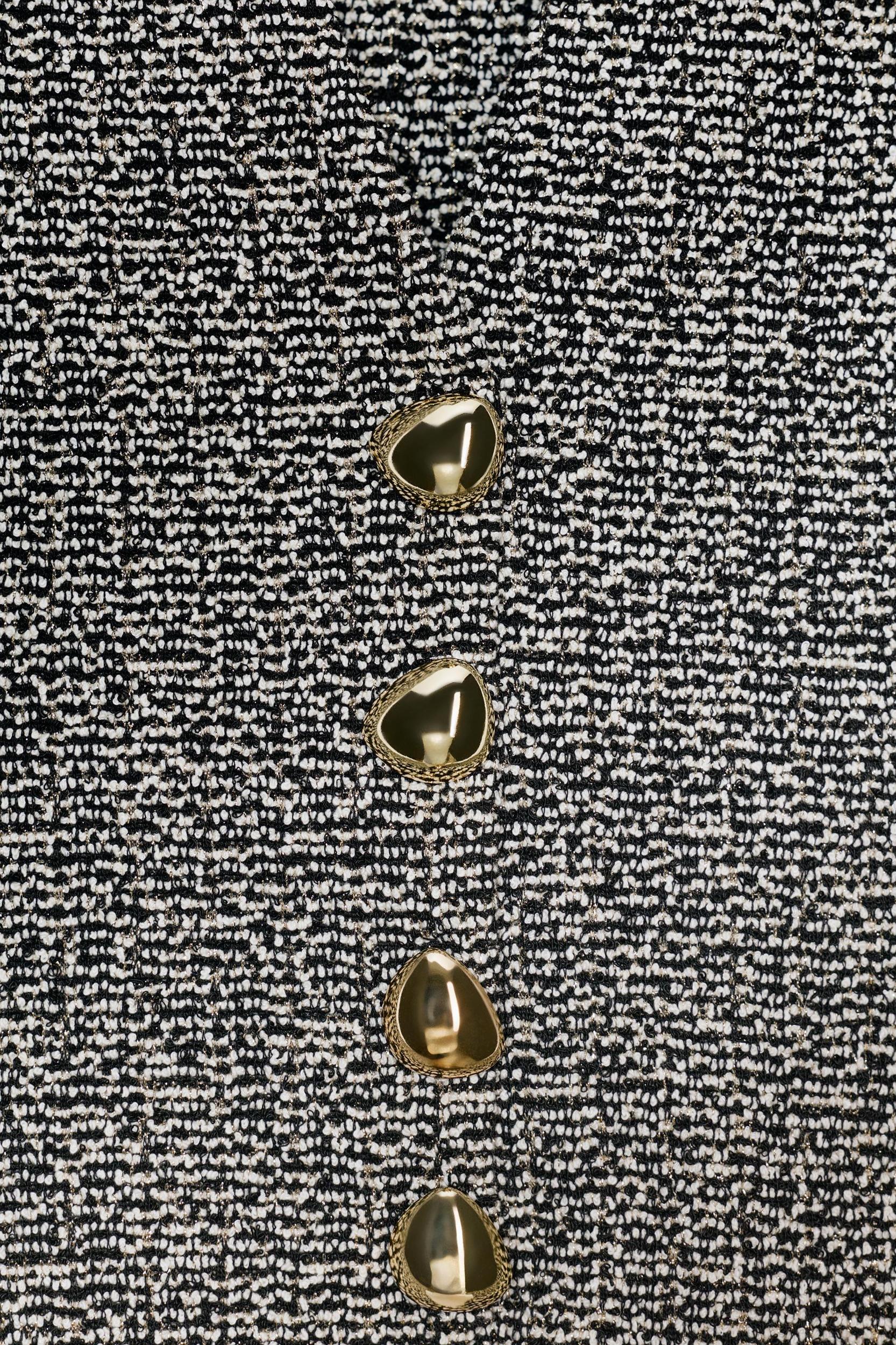 STRUCTURED BUTTON VEST Product Image