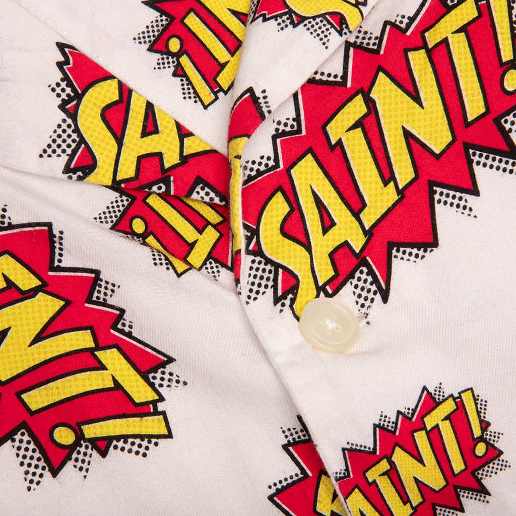 Pow Pajama Shirt - White Male Product Image