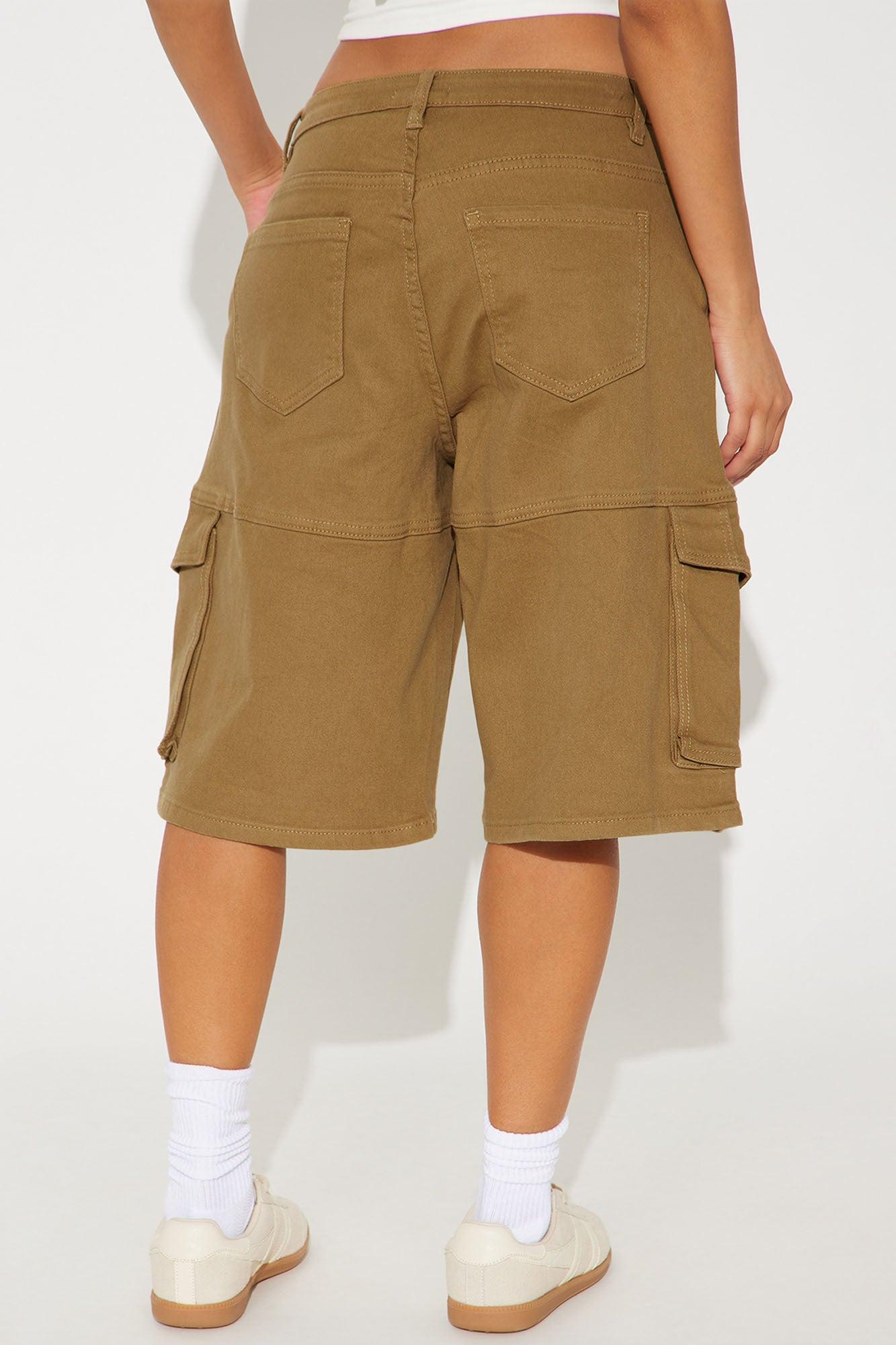 Braelynn Bermuda Short - Tan Product Image