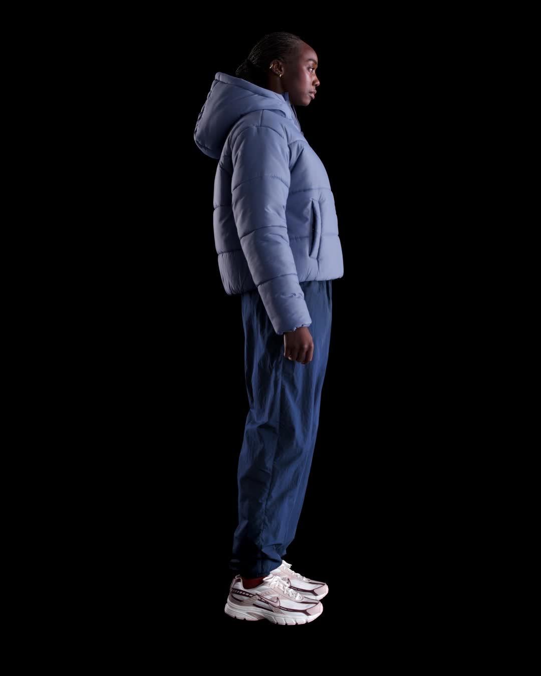 Nike Sportswear Classic Puffer Women's Therma-FIT Loose Hooded Jacket Product Image