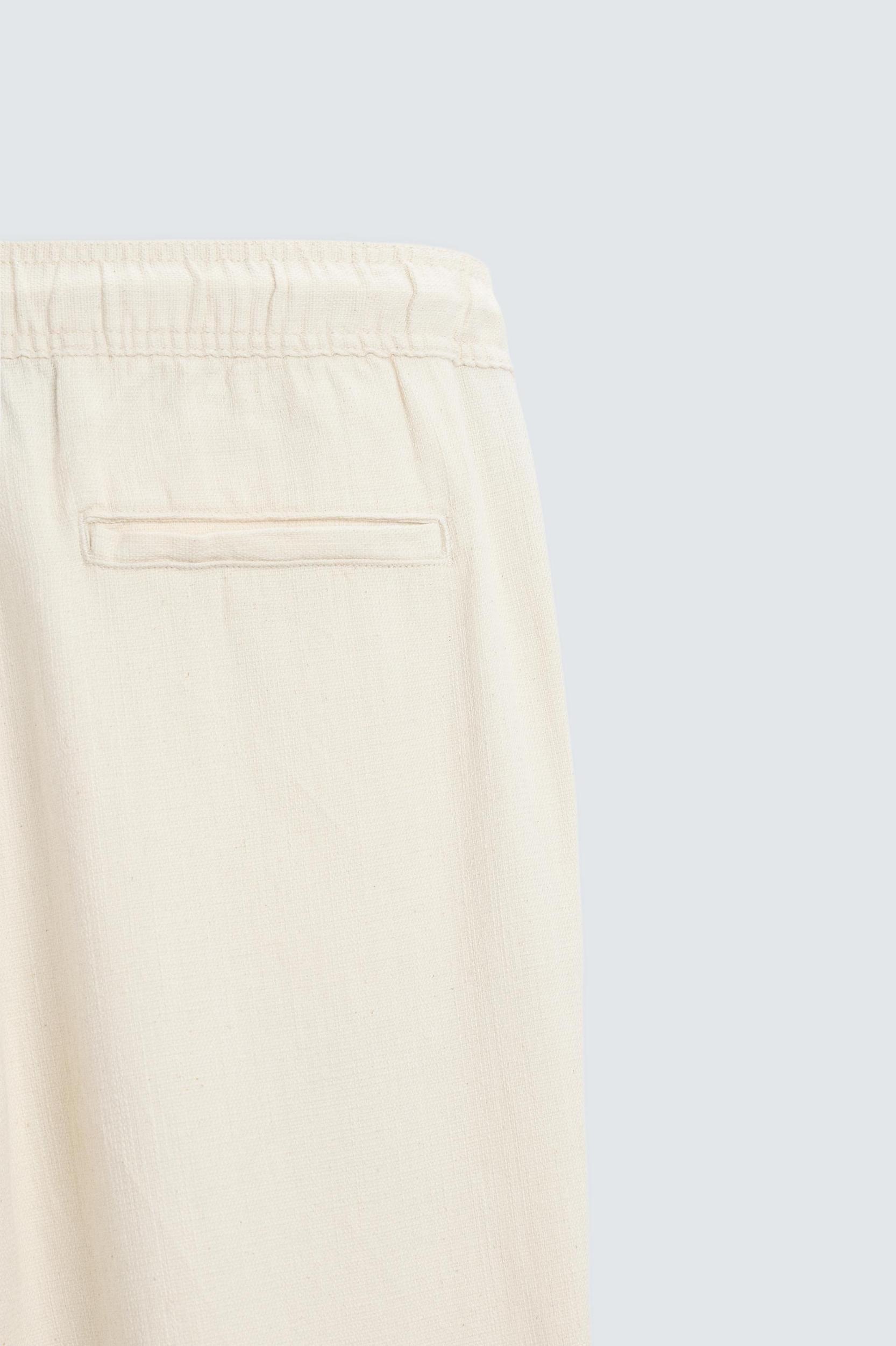 TEXTURED RELAXED FIT PANTS Product Image
