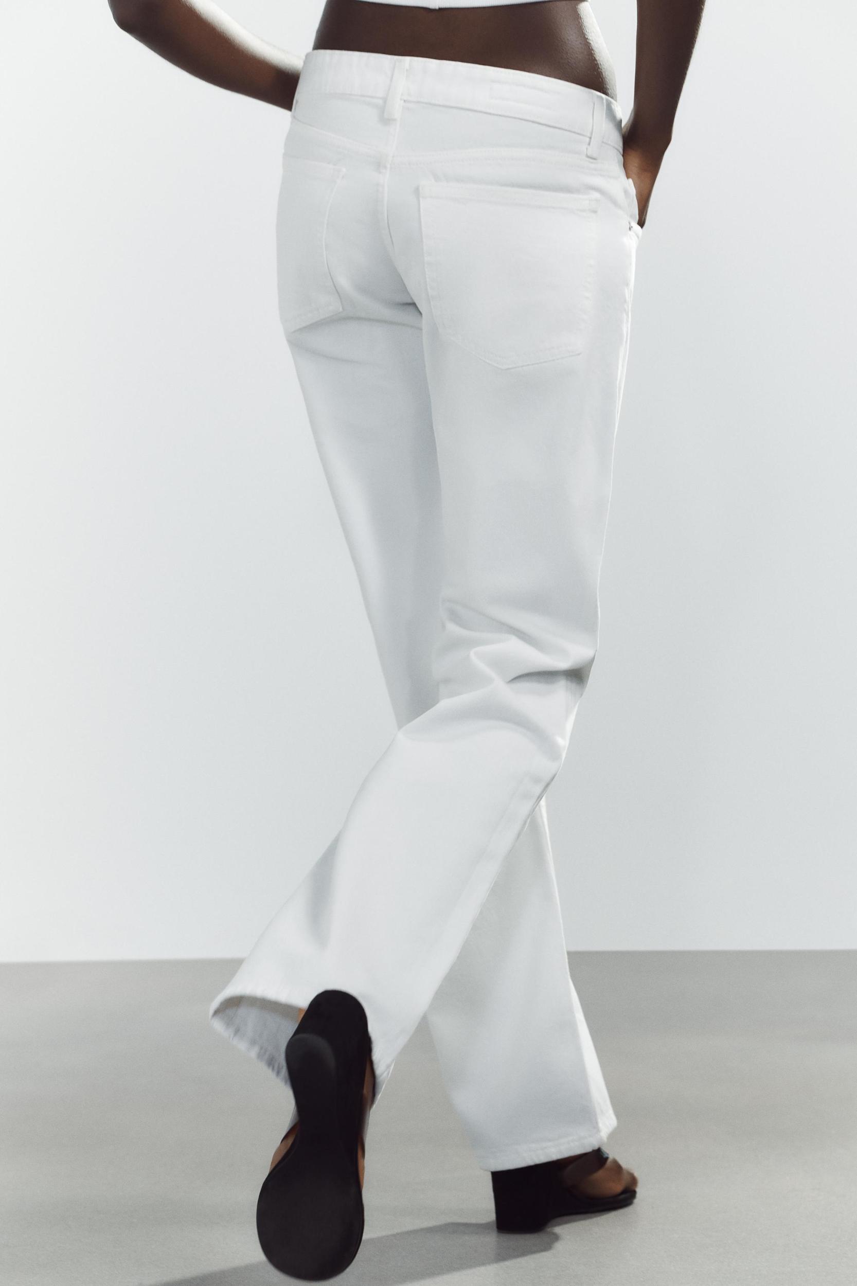 TRF LOW-RISE WIDE LEG JEANS Product Image