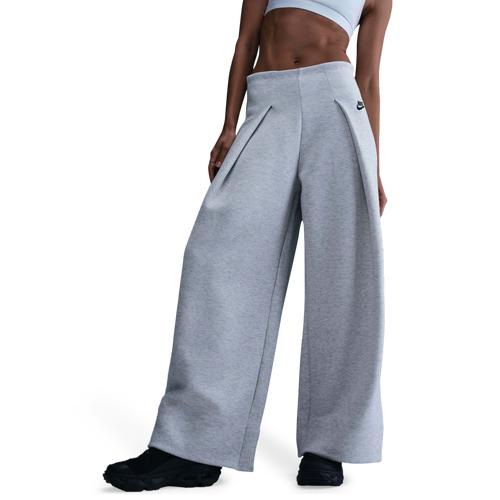 Womens Nike Sportswear Tech Fleece High-Waisted Pleated Pants | FV8052-013 Product Image