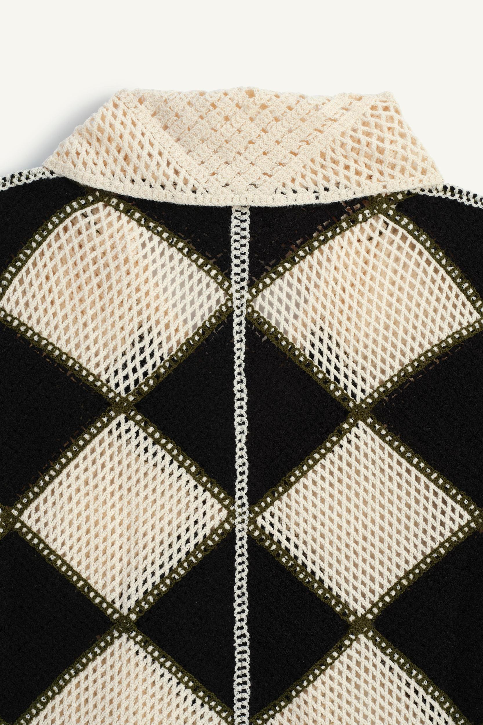 LIMITED EDITION DIAMOND KNIT SHIRT Product Image