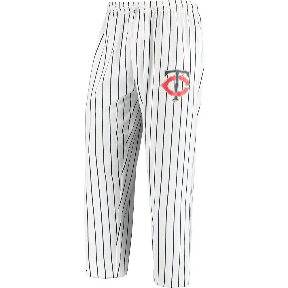 Men's Concepts Sport White/Navy Minnesota Twins Vigor Lounge Pant,  Product Image