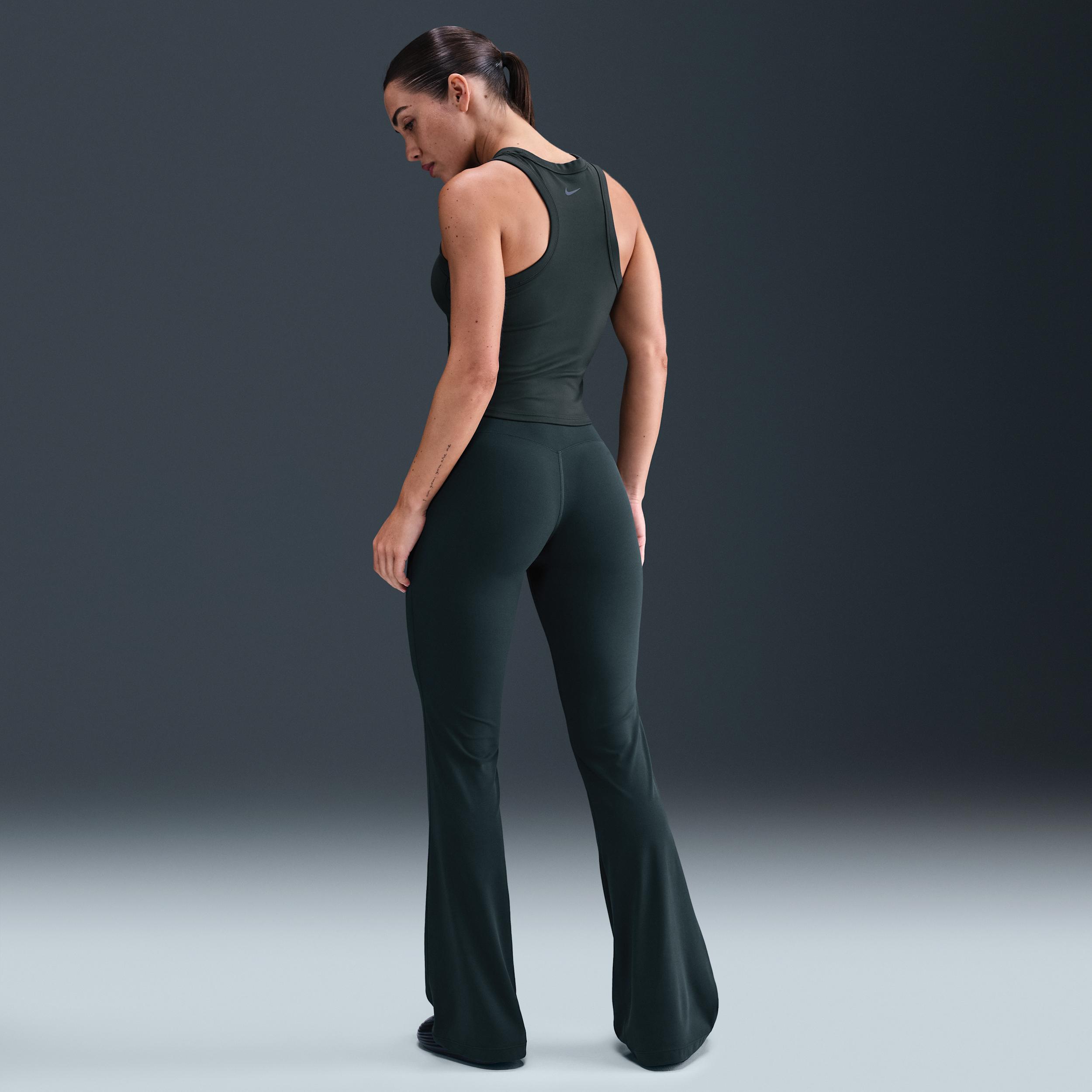 Nike Womens Zenvy High-Waisted Flared Leggings | FV7921-390 Product Image