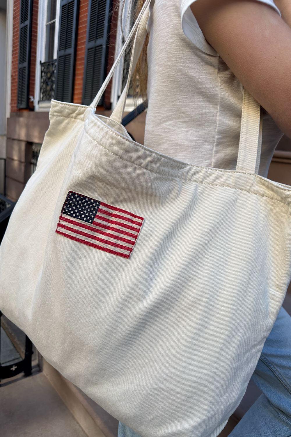American Flag Tote Bag Product Image