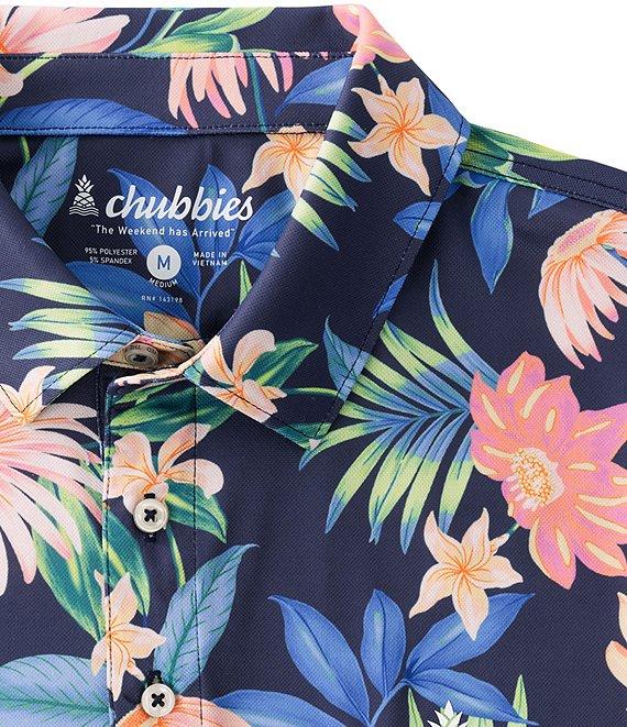 Chubbies Big Bloomer Range Polo Shirt Product Image