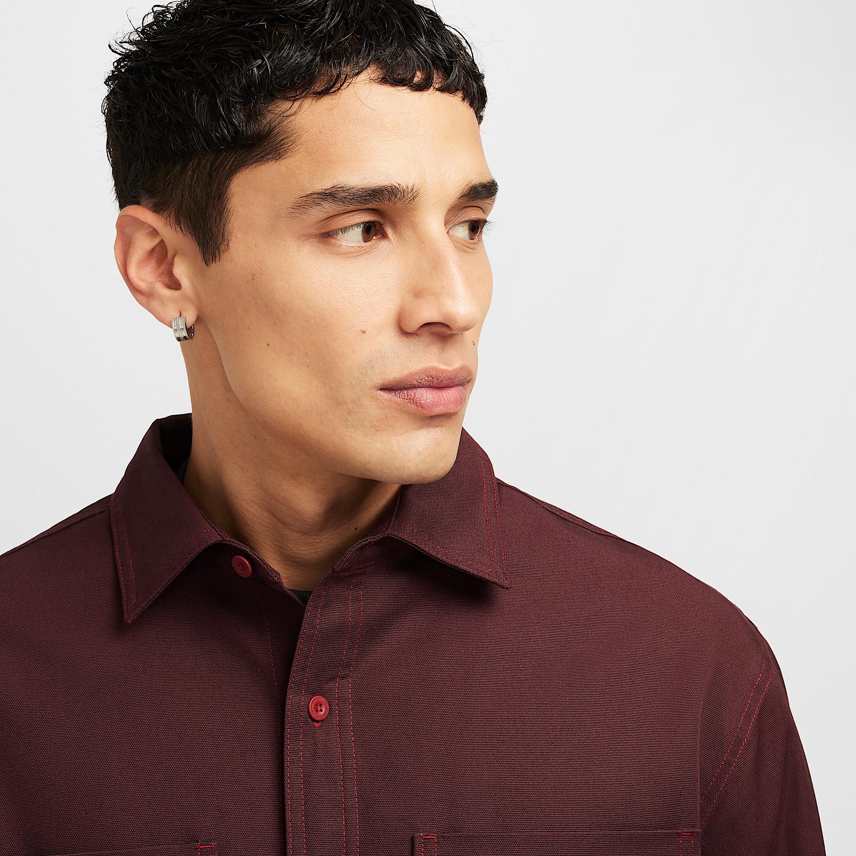 Men's Nike SB Long-Sleeve Woven Skate Top Product Image