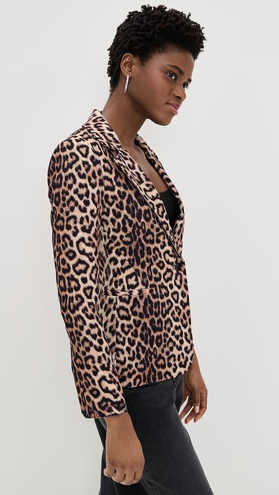 alice + olivia Macey Fitted Notch Collar Blazer | Shopbop Product Image