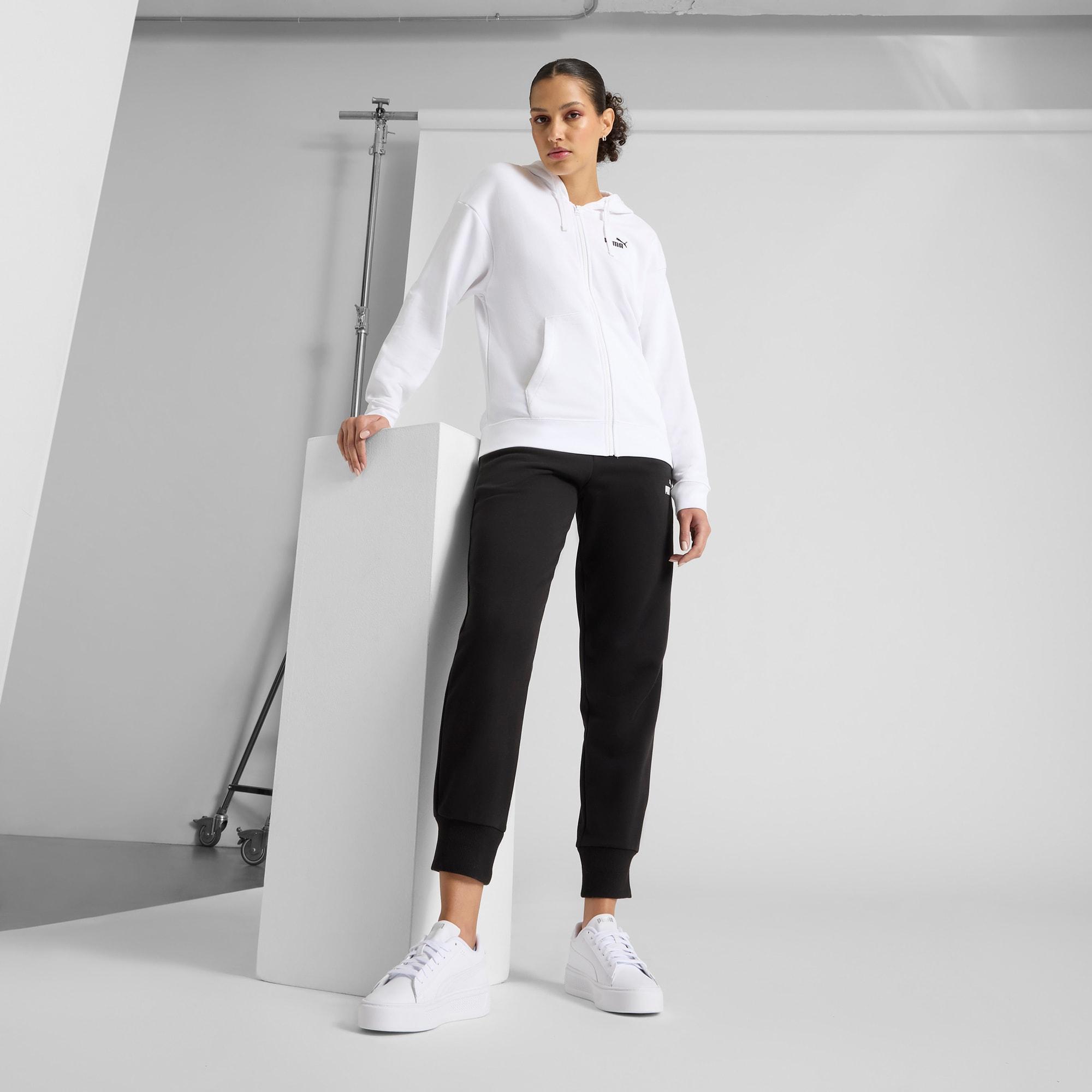 Essentials Small No. 1 Logo French Terry Women's Comfort Full-Zip Hoodie Product Image