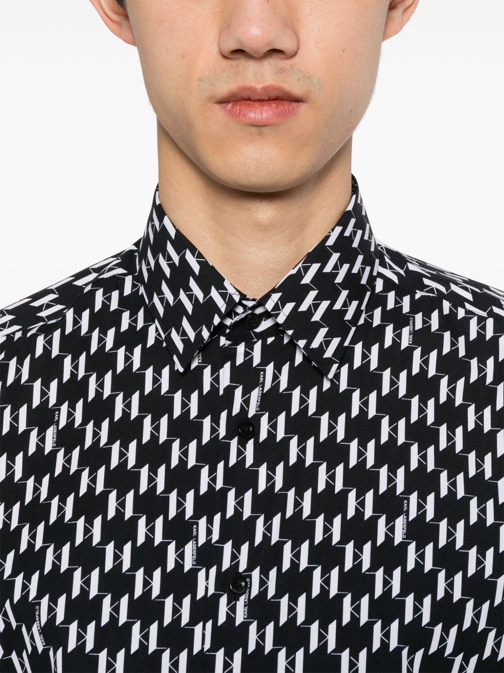 all-over logo print shirt Product Image