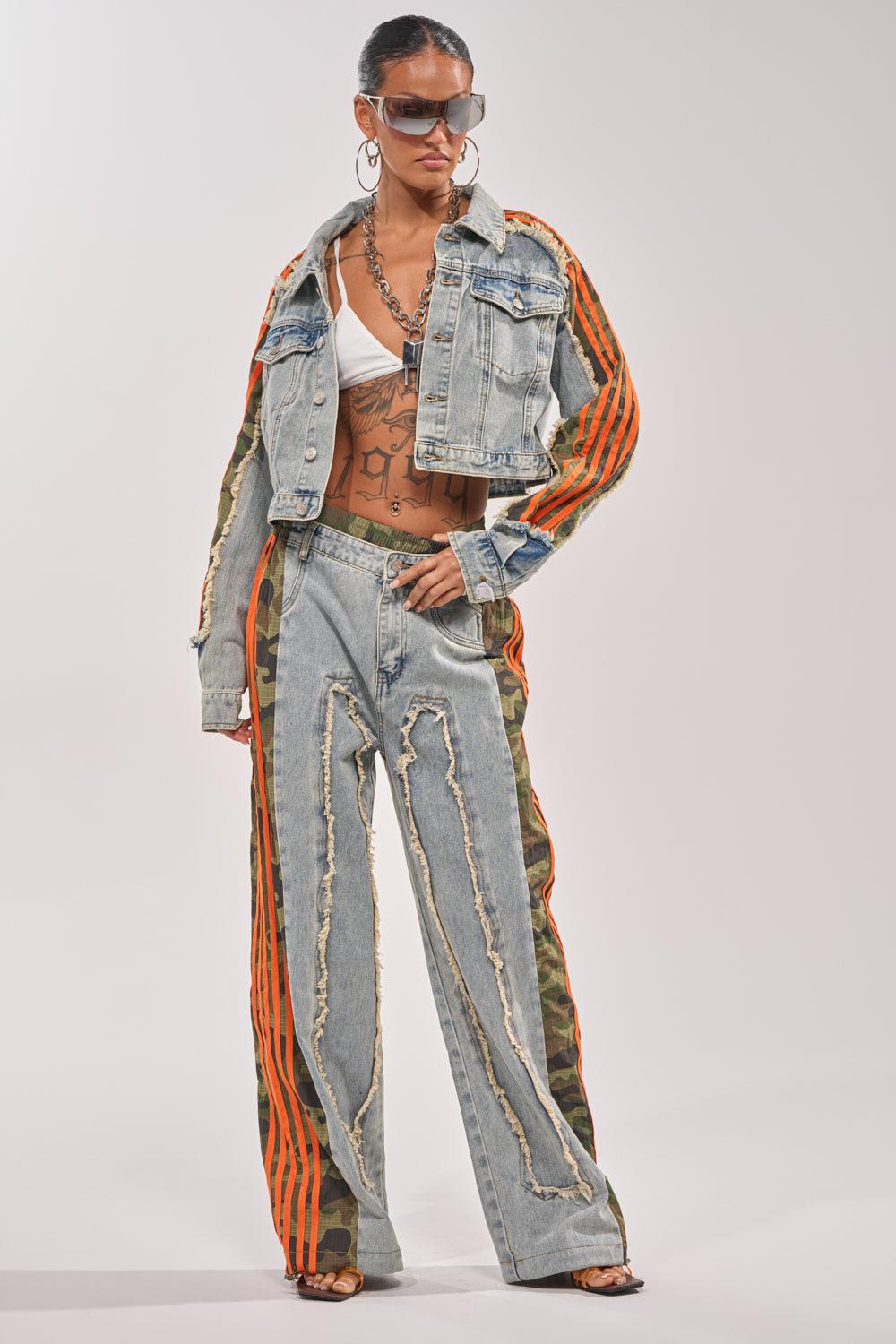 ALL AROUND THE WORLD AGAIN RELAXED FIT DENIM Product Image