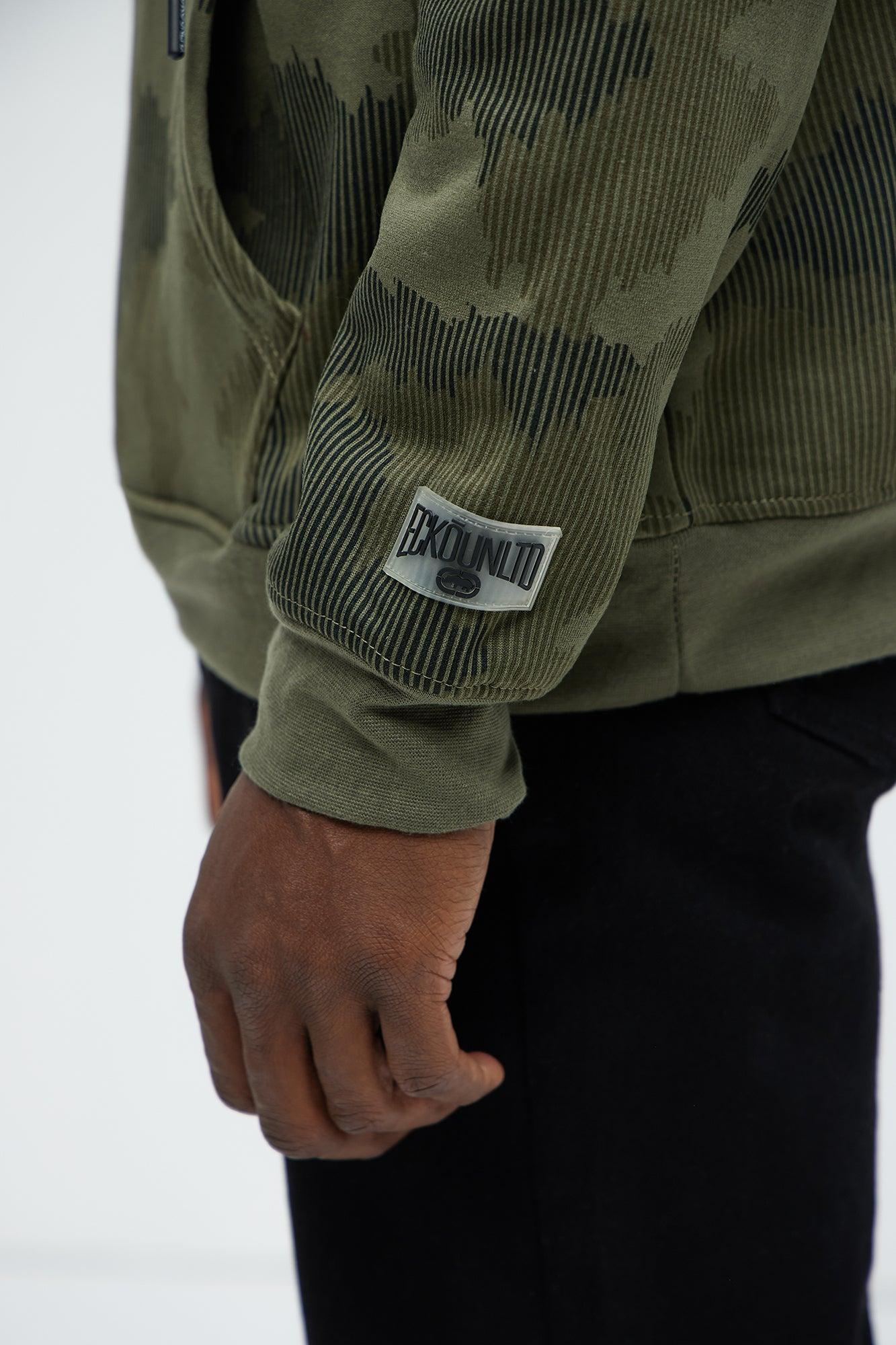 Ecko Unltd 72 Camo Hoodie - Green Product Image