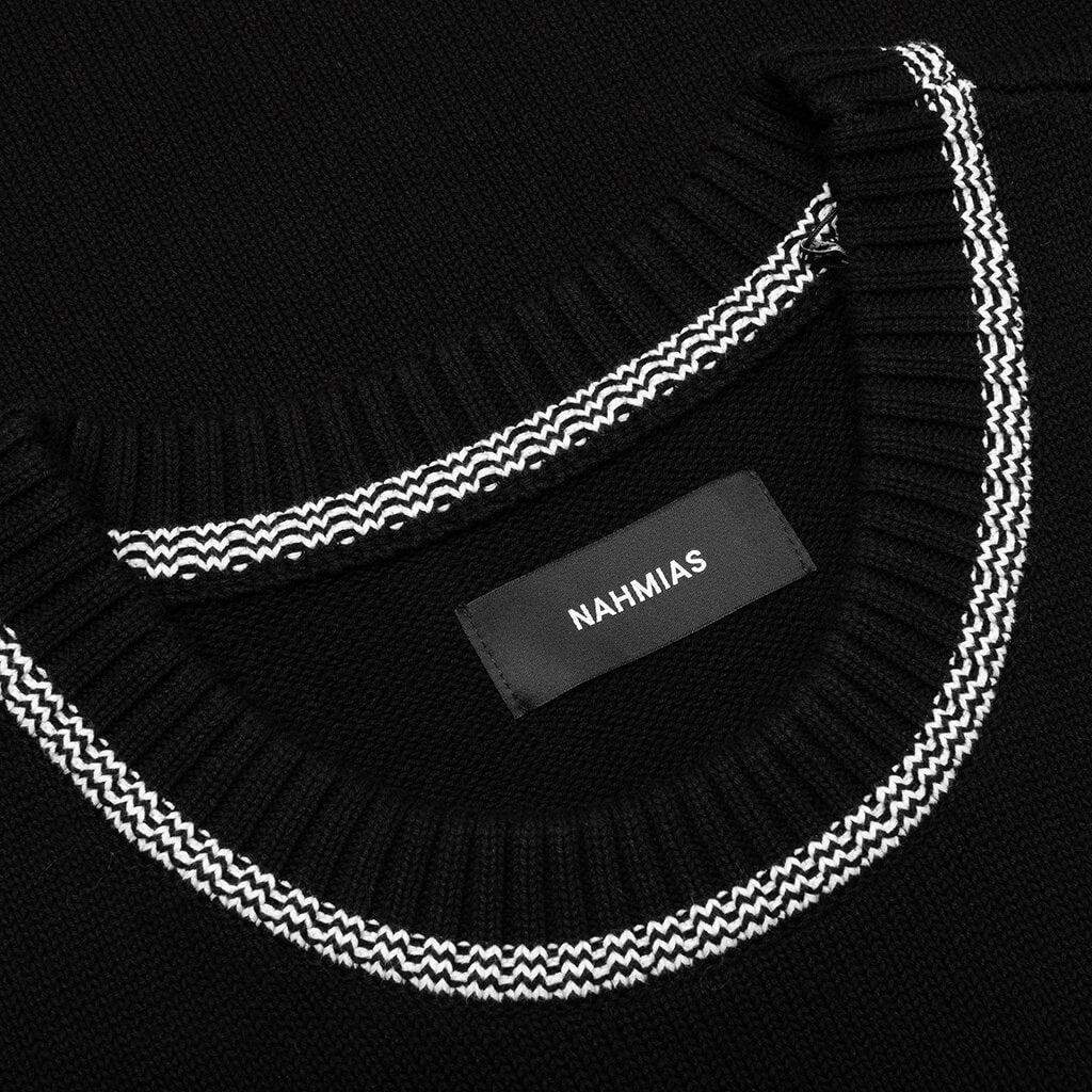 Knitted 24 Basketball Jersey - Black Male Product Image