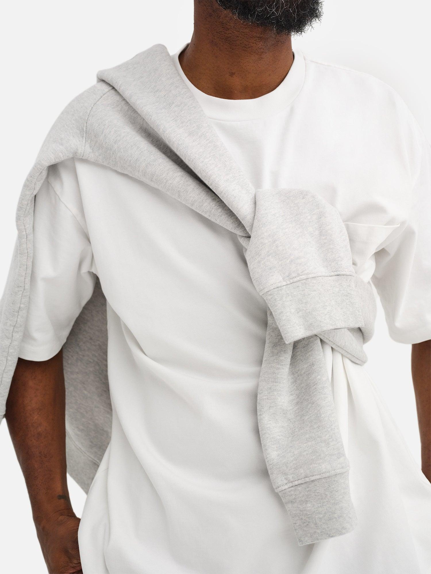 Men's Organic Heavyweight Cotton Relaxed Tee Male Product Image