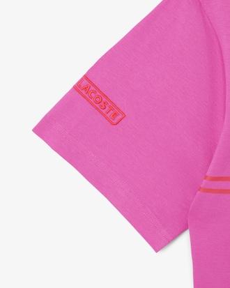 Men's Printed Embroidered Cotton Jersey T-Shirt Product Image