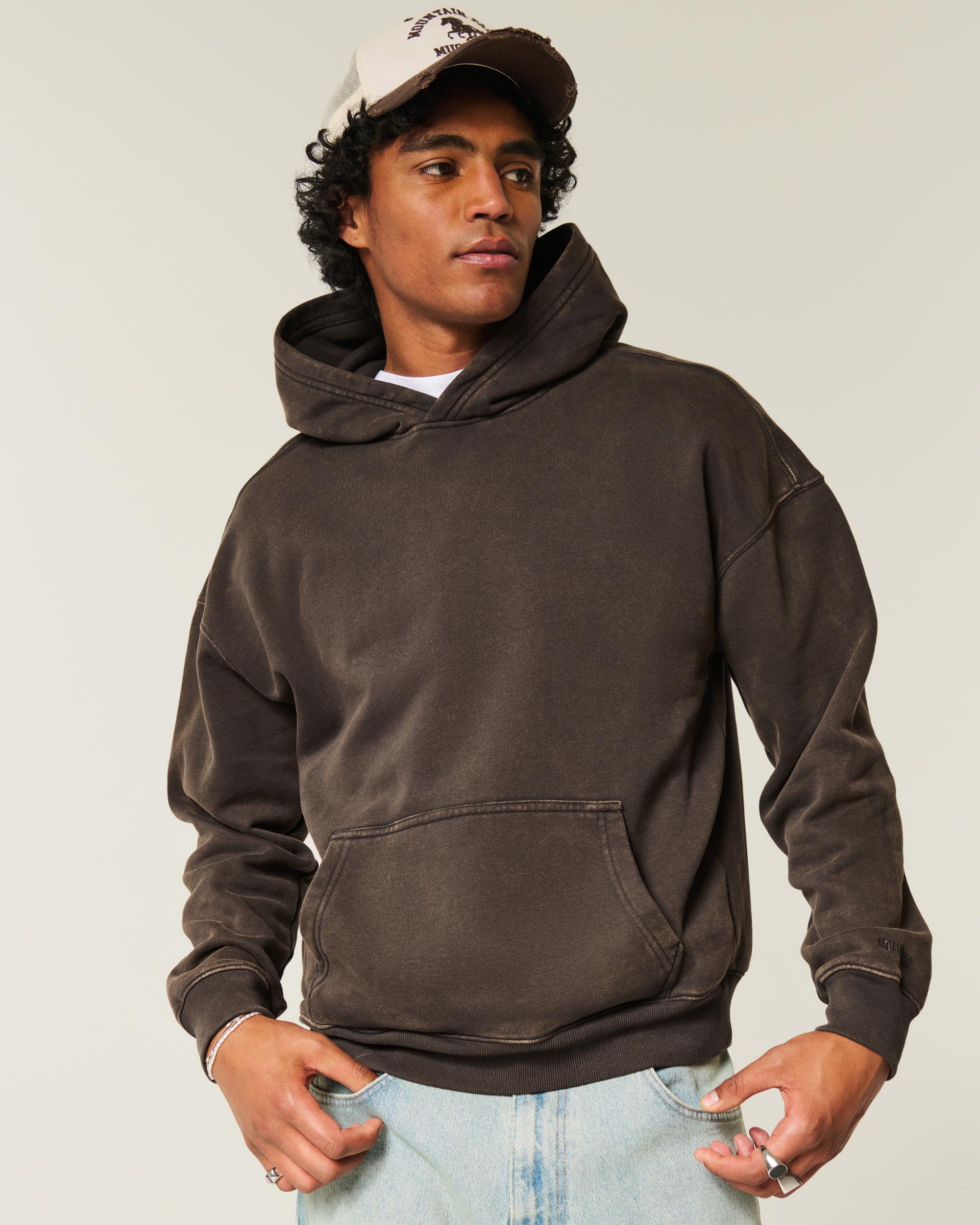 Boxy Washed Hoodie Product Image