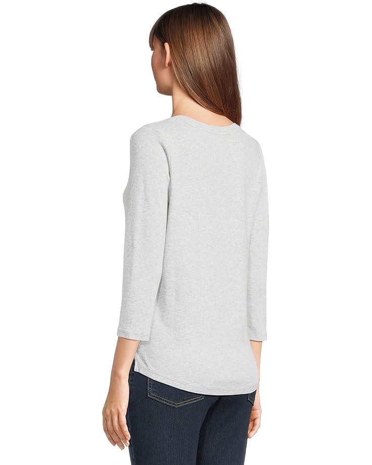 Women's Tommy Bahama Ashby Isles Rib 3/4 Sleeve Scoop Product Image