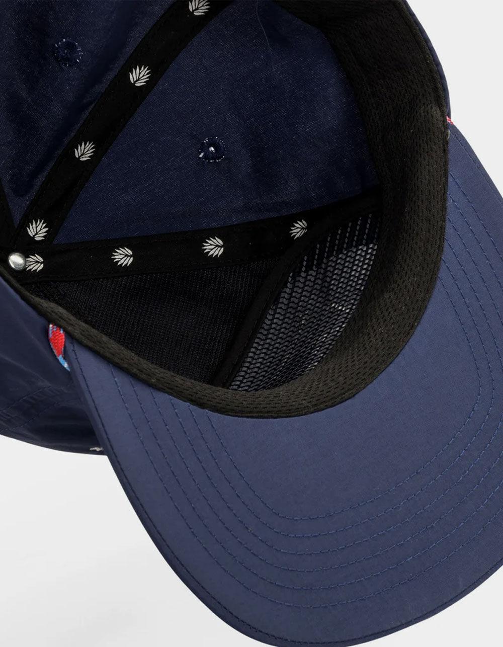 SENDERO PROVISIONS CO. Logo 5 Panel Snapback Hat - BLUE Product Image