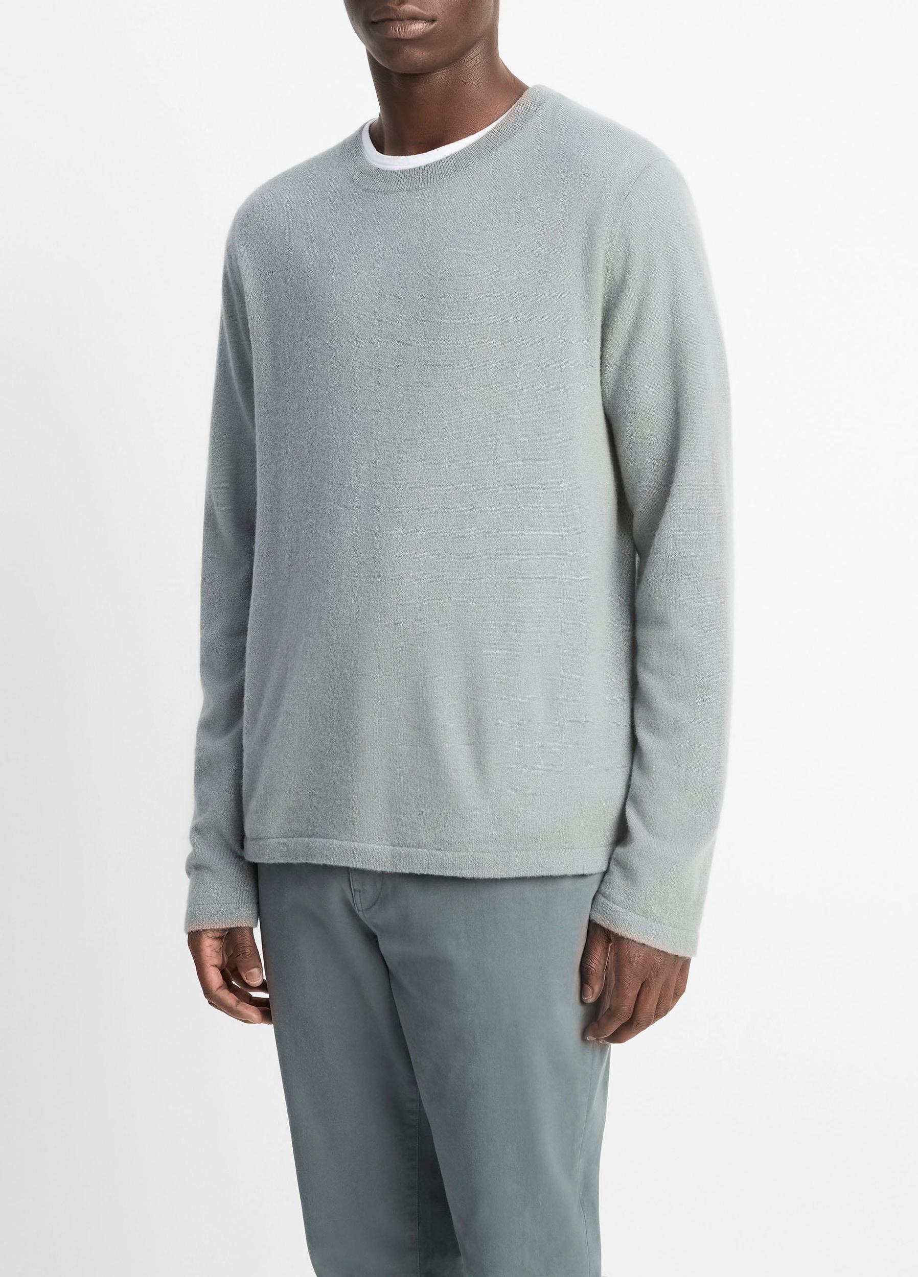 Cashmere-Silk Crew Neck Sweater Product Image