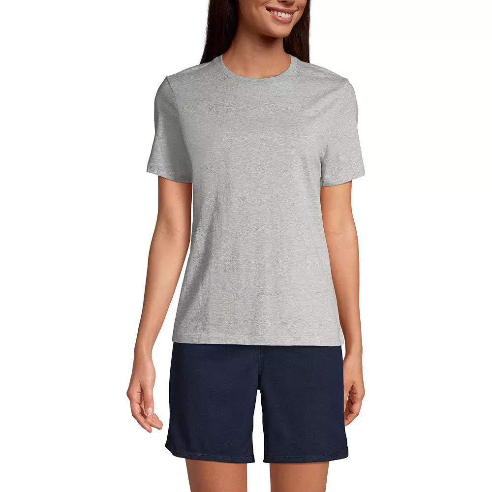 Women's Lands' End Short Sleeve Essential Tee,  Product Image