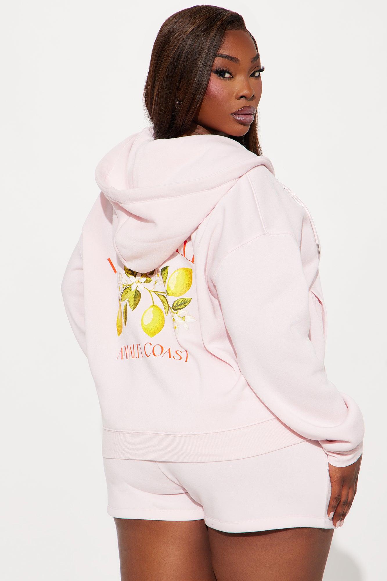 Coastal Taste 3 Piece Fleece Short Set - Lilac Product Image