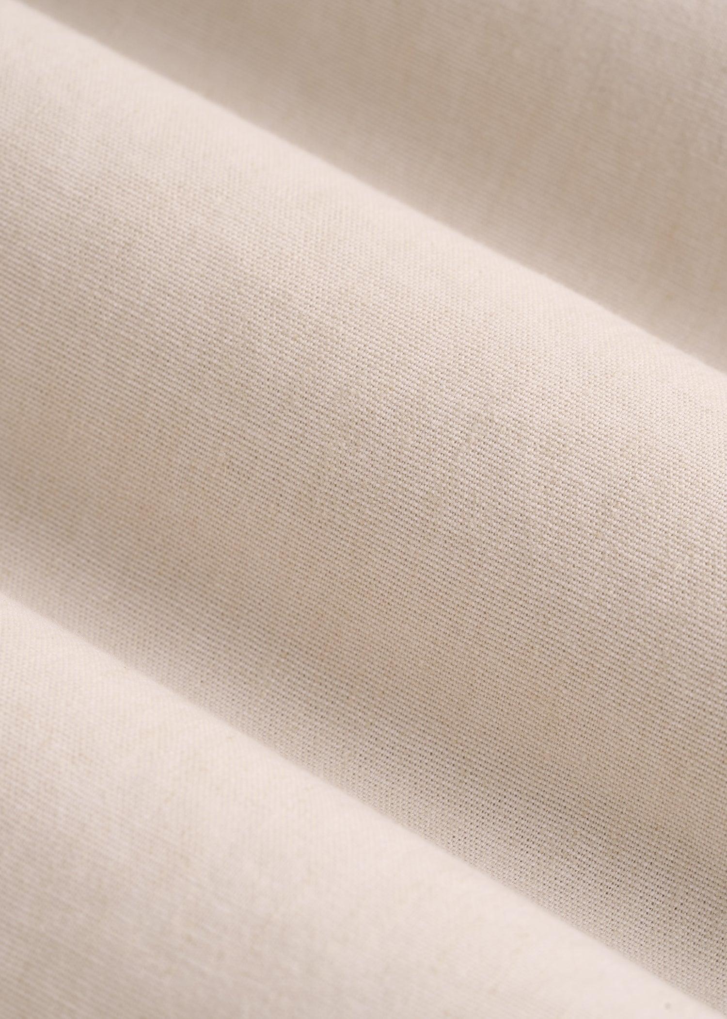 Stretch Linen Dress Shirt for Tall Men in Light Stone Mix Male Product Image