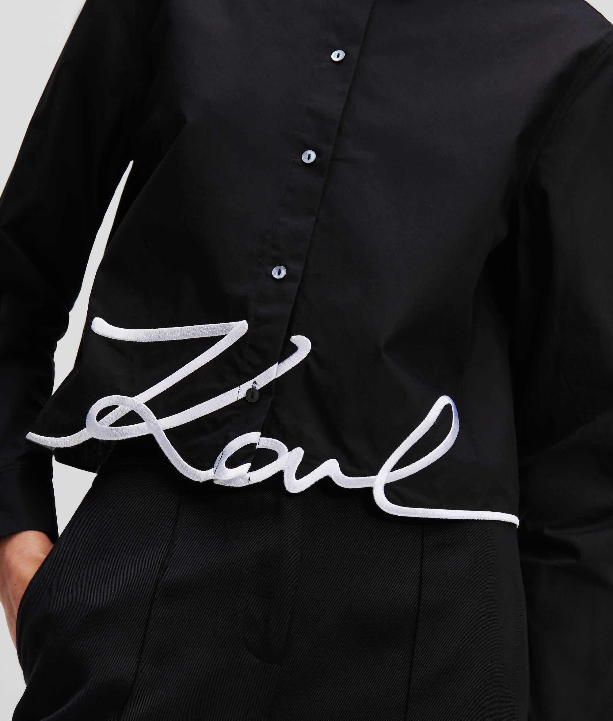 SIGNATURE CROPPED SHIRT Product Image