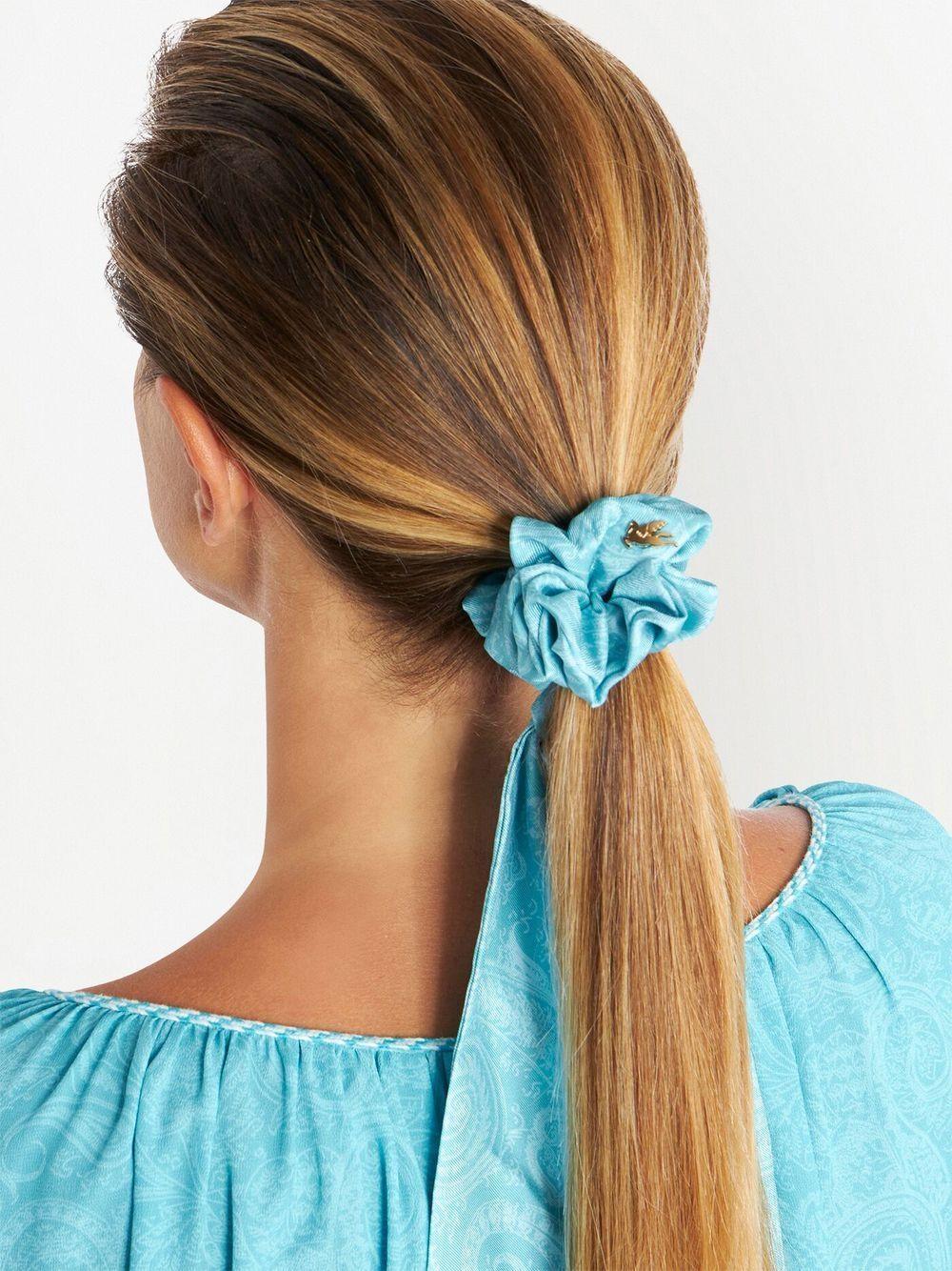 abstract-print scrunchie Product Image