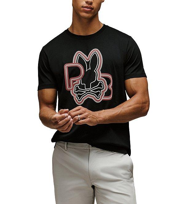 Psycho Bunny Carlo Graphic Short Sleeve T-Shirt Product Image