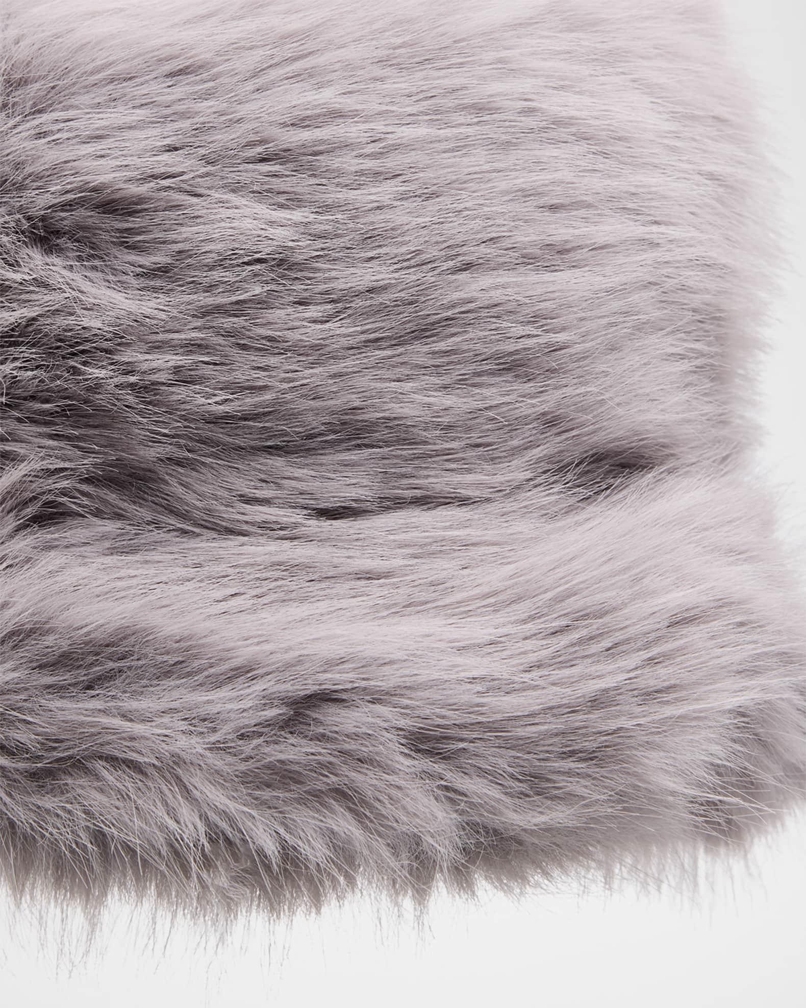 Eyelash Faux Fur Bucket Hat  Product Image