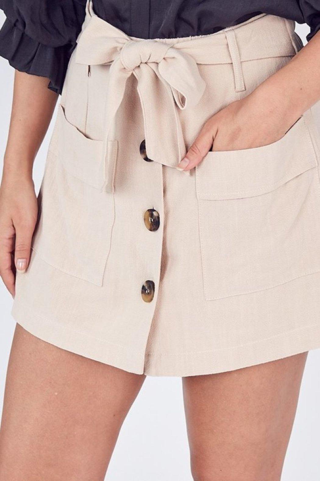 Pocket Front Skirt Product Image