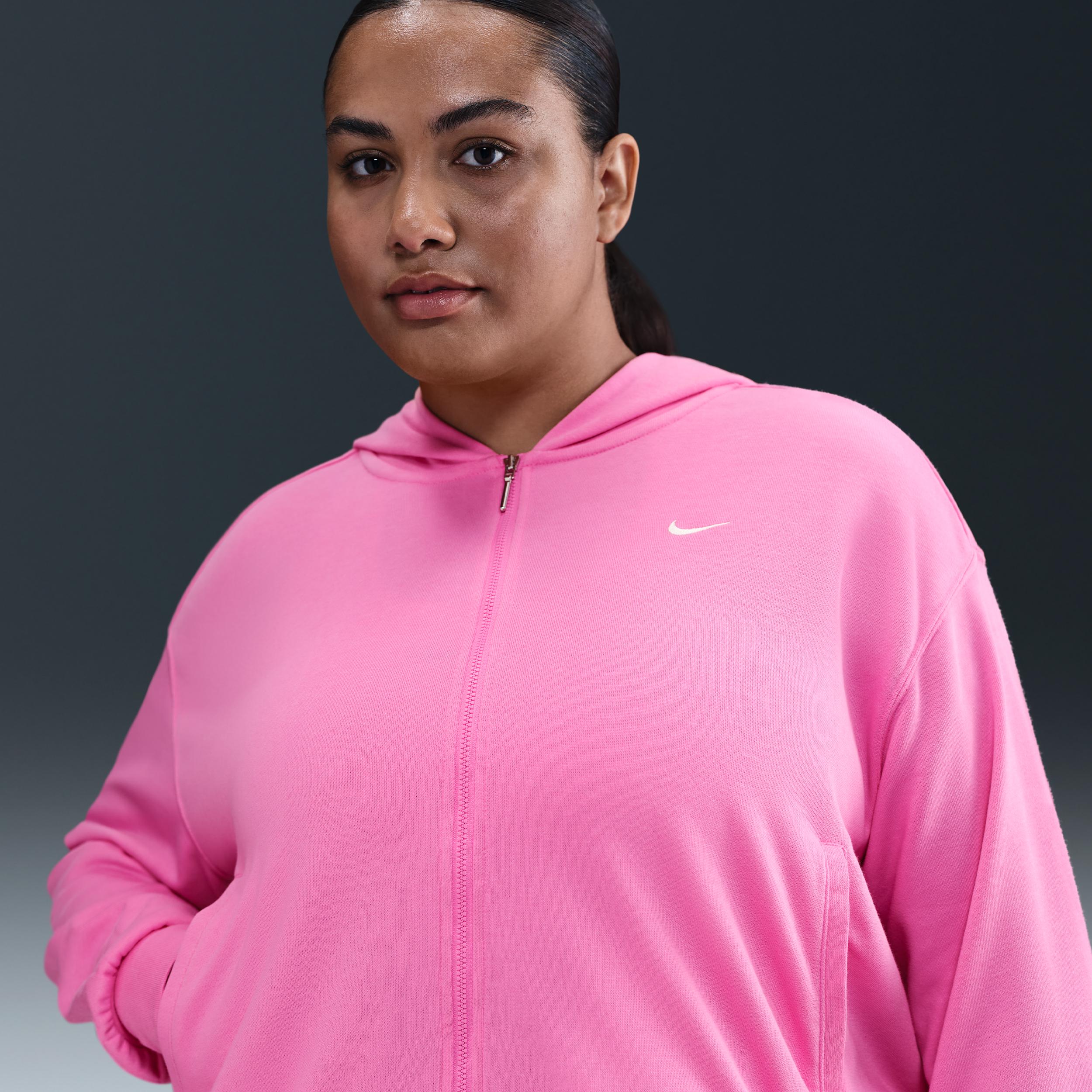 Women's Nike Sportswear Chill Terry Loose Full-Zip French Terry Hoodie (Plus Size) Product Image