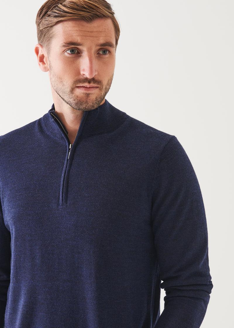 Patrick Assaraf 1/4 Zip Sweater Product Image